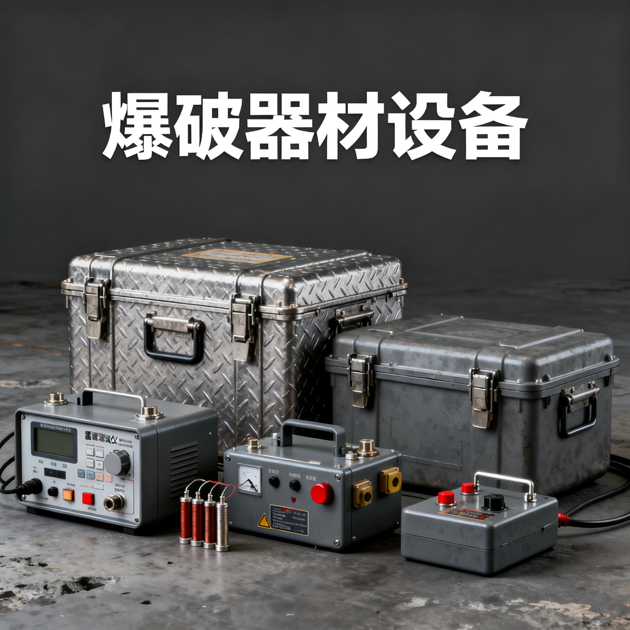 上安乡爆破工程师的“兵器库”：常用器材一册通